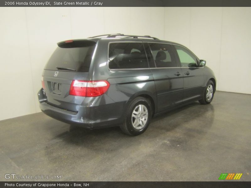 Slate Green Metallic / Gray 2006 Honda Odyssey EX