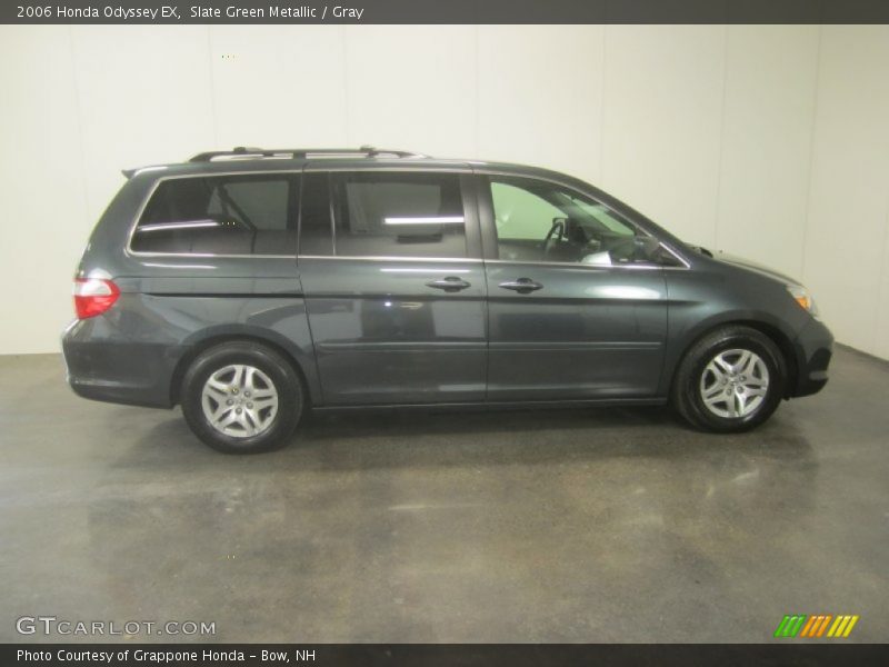 Slate Green Metallic / Gray 2006 Honda Odyssey EX