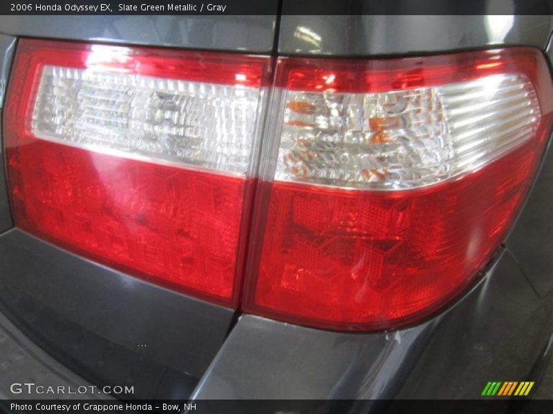 Slate Green Metallic / Gray 2006 Honda Odyssey EX