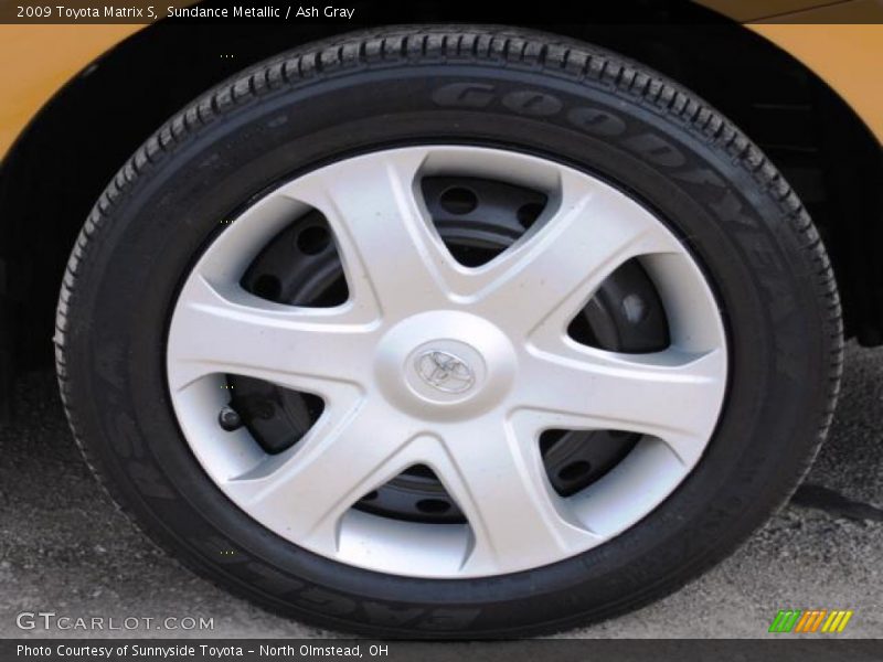 Sundance Metallic / Ash Gray 2009 Toyota Matrix S