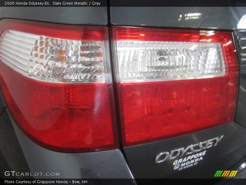 Slate Green Metallic / Gray 2006 Honda Odyssey EX