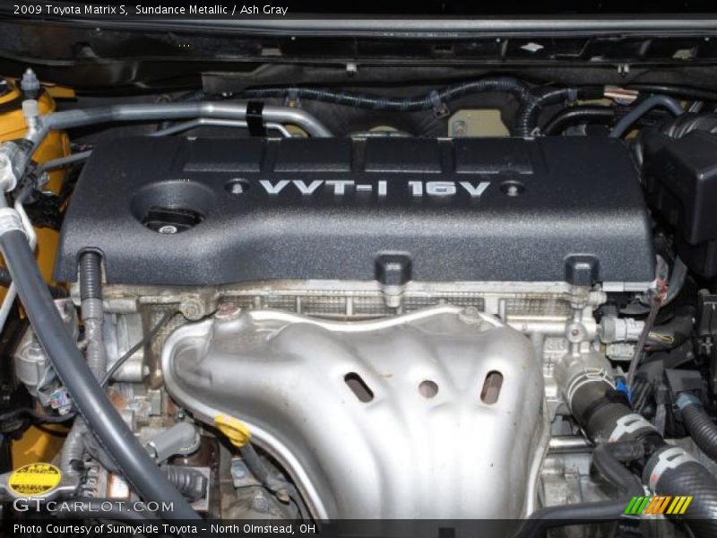 Sundance Metallic / Ash Gray 2009 Toyota Matrix S