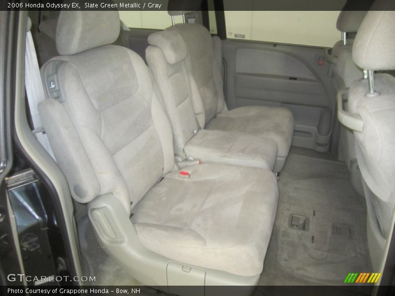 Slate Green Metallic / Gray 2006 Honda Odyssey EX