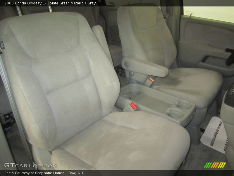 Slate Green Metallic / Gray 2006 Honda Odyssey EX