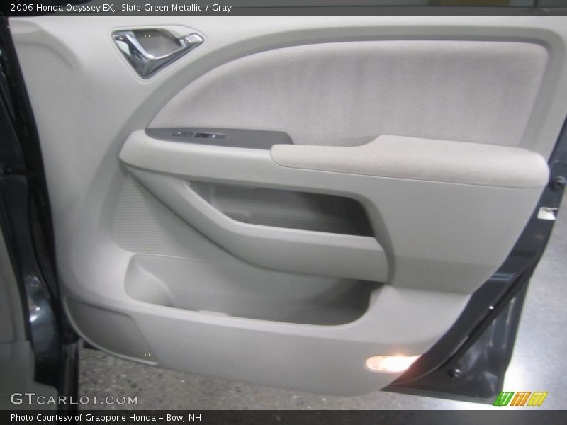 Slate Green Metallic / Gray 2006 Honda Odyssey EX