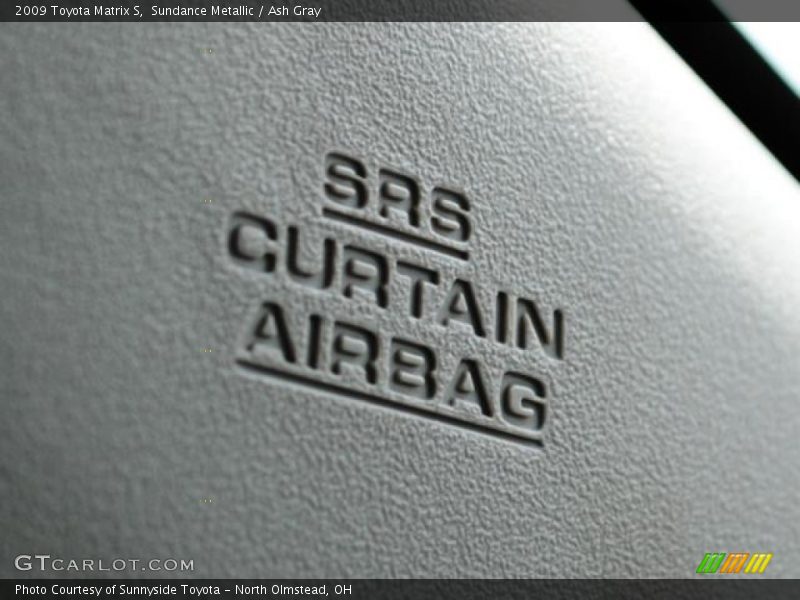 Sundance Metallic / Ash Gray 2009 Toyota Matrix S