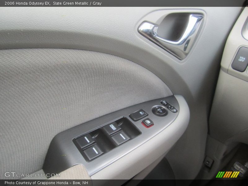Slate Green Metallic / Gray 2006 Honda Odyssey EX
