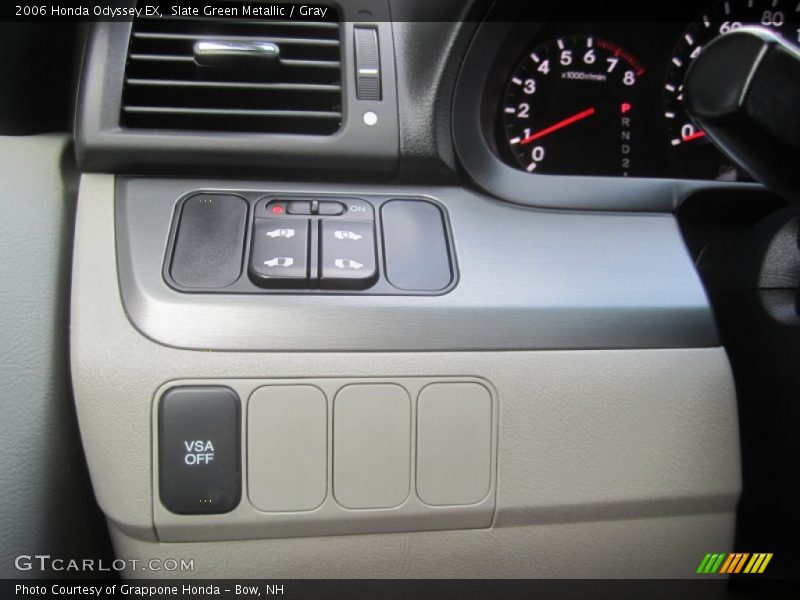 Slate Green Metallic / Gray 2006 Honda Odyssey EX