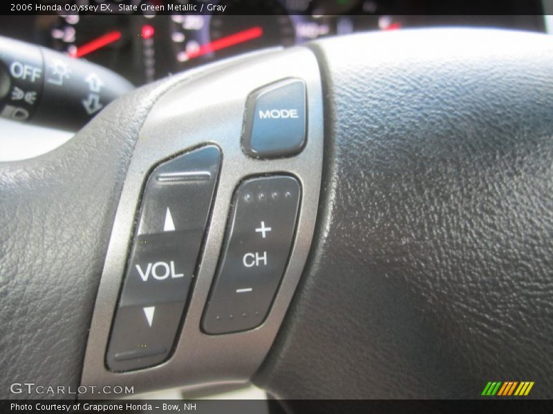 Slate Green Metallic / Gray 2006 Honda Odyssey EX