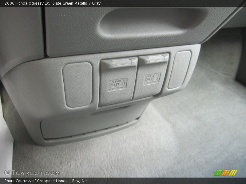 Slate Green Metallic / Gray 2006 Honda Odyssey EX