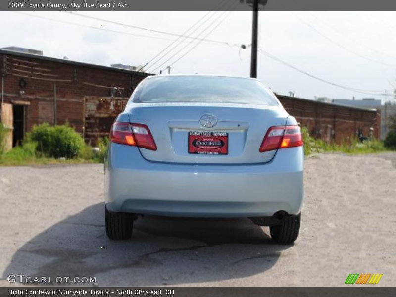 Sky Blue Pearl / Ash 2009 Toyota Camry