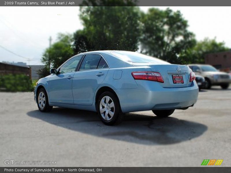 Sky Blue Pearl / Ash 2009 Toyota Camry