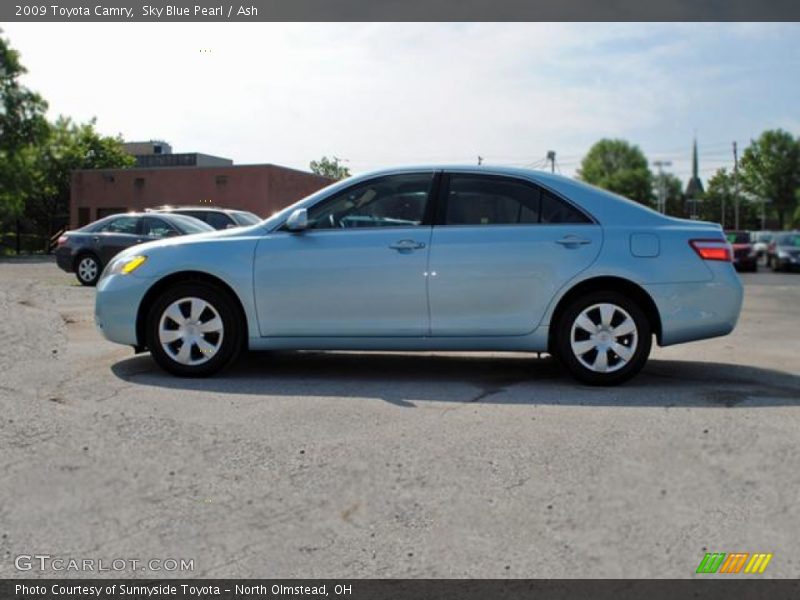 Sky Blue Pearl / Ash 2009 Toyota Camry