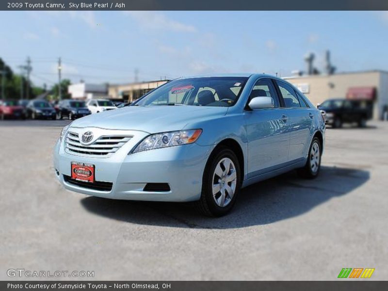 Sky Blue Pearl / Ash 2009 Toyota Camry