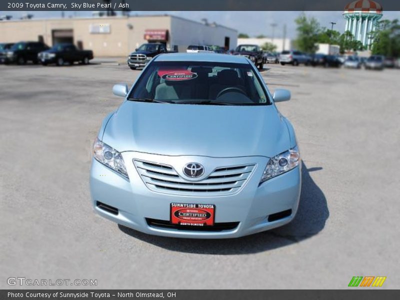 Sky Blue Pearl / Ash 2009 Toyota Camry
