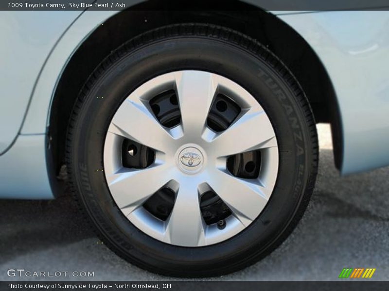 Sky Blue Pearl / Ash 2009 Toyota Camry