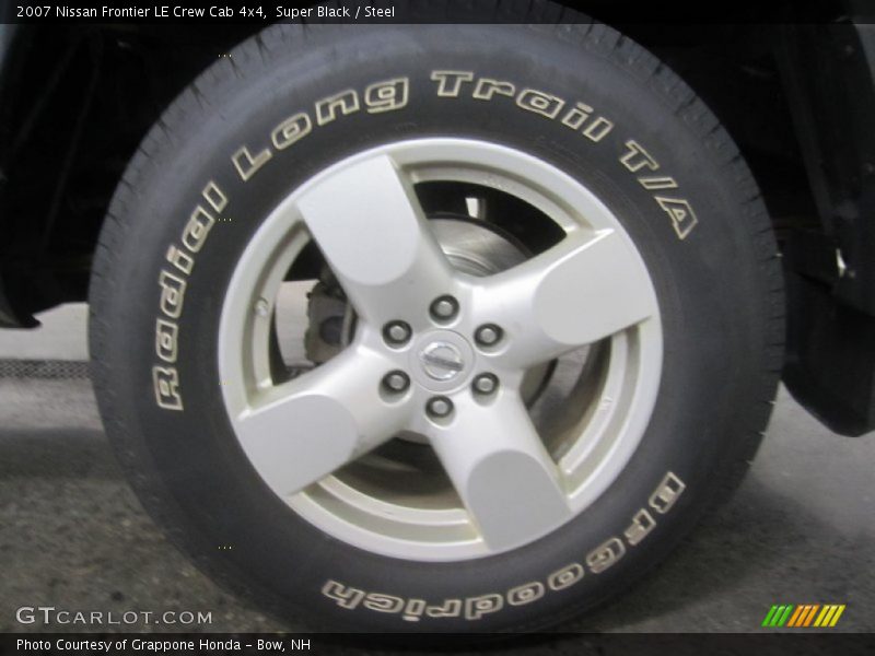 Super Black / Steel 2007 Nissan Frontier LE Crew Cab 4x4