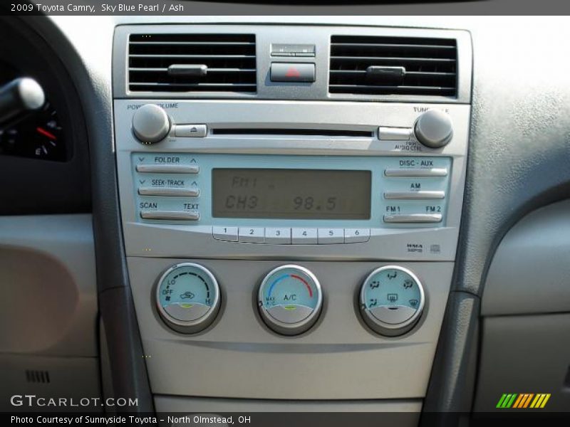 Sky Blue Pearl / Ash 2009 Toyota Camry