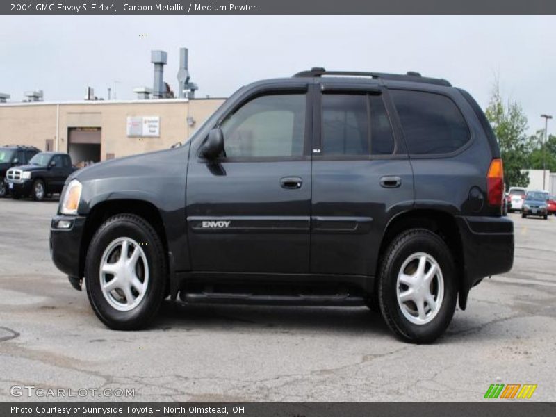 Carbon Metallic / Medium Pewter 2004 GMC Envoy SLE 4x4