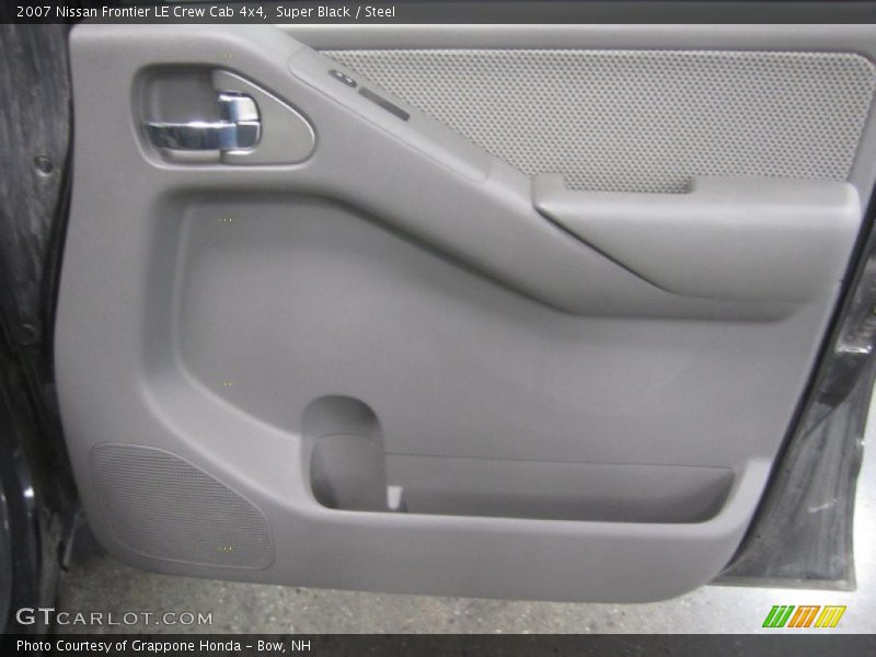 Super Black / Steel 2007 Nissan Frontier LE Crew Cab 4x4