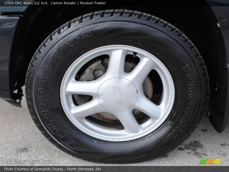 Carbon Metallic / Medium Pewter 2004 GMC Envoy SLE 4x4
