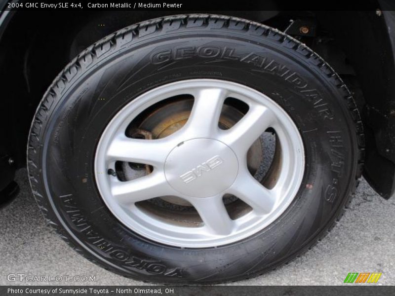 Carbon Metallic / Medium Pewter 2004 GMC Envoy SLE 4x4