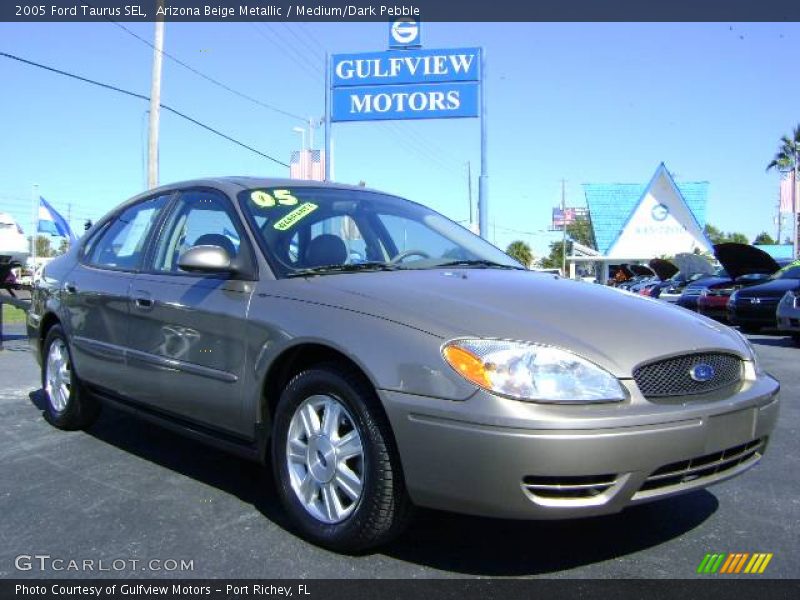 Arizona Beige Metallic / Medium/Dark Pebble 2005 Ford Taurus SEL