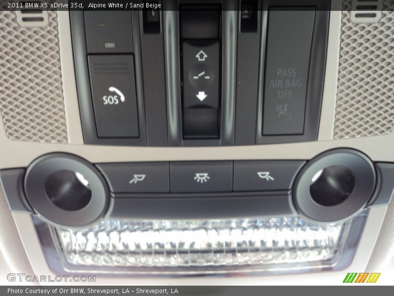 Alpine White / Sand Beige 2011 BMW X5 xDrive 35d