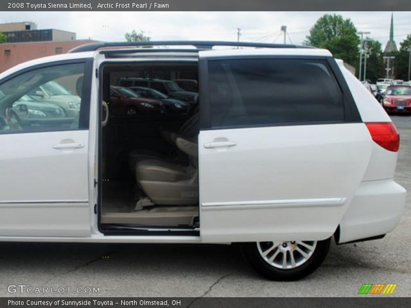 Arctic Frost Pearl / Fawn 2008 Toyota Sienna Limited