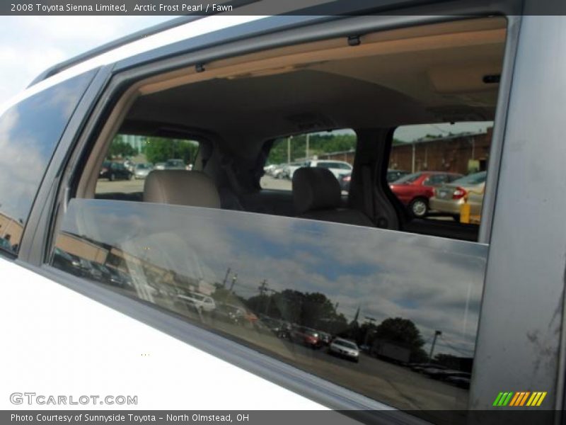 Arctic Frost Pearl / Fawn 2008 Toyota Sienna Limited