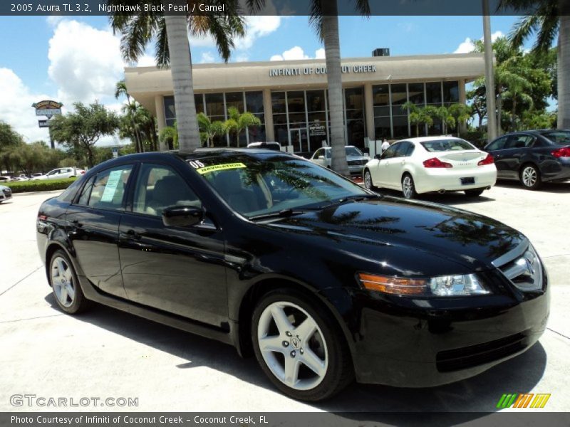 Nighthawk Black Pearl / Camel 2005 Acura TL 3.2