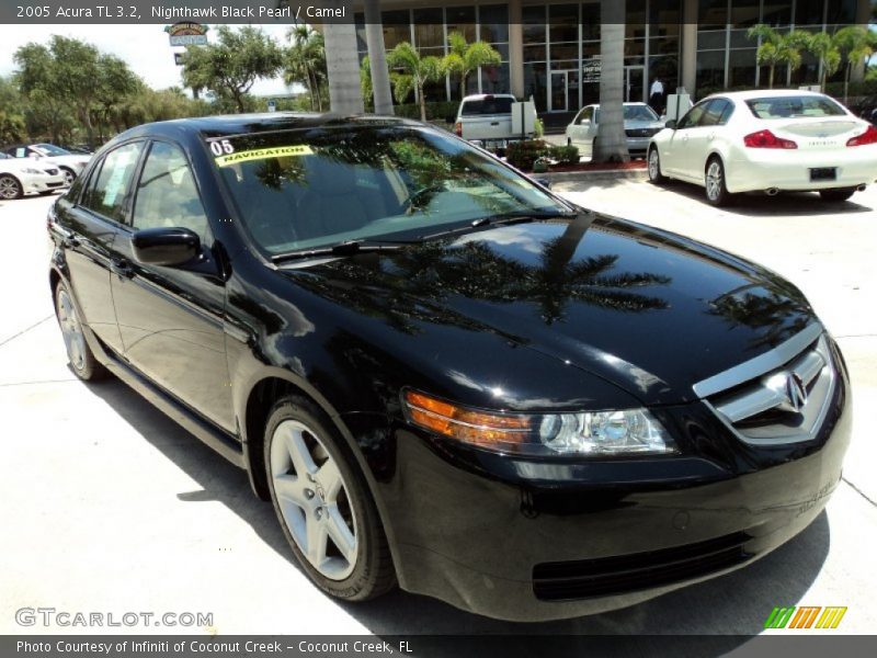 Nighthawk Black Pearl / Camel 2005 Acura TL 3.2