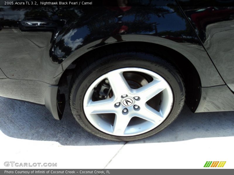 Nighthawk Black Pearl / Camel 2005 Acura TL 3.2