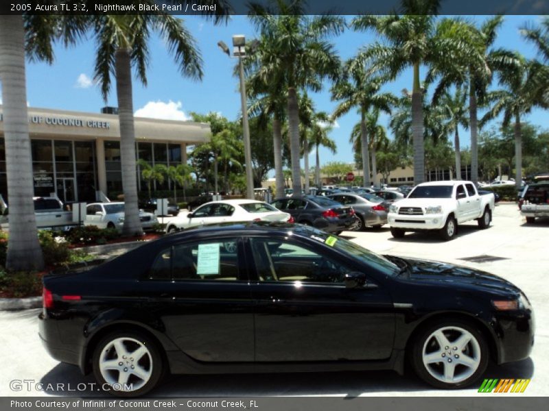 Nighthawk Black Pearl / Camel 2005 Acura TL 3.2