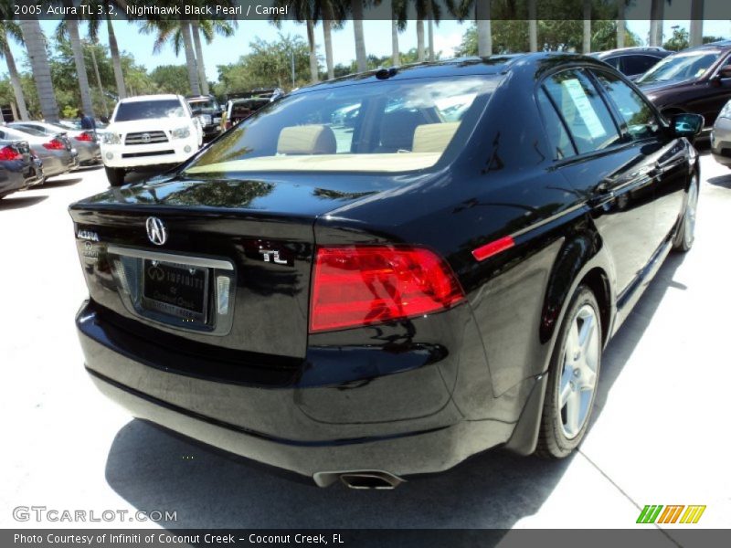Nighthawk Black Pearl / Camel 2005 Acura TL 3.2