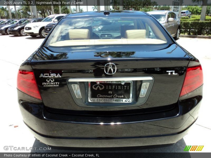 Nighthawk Black Pearl / Camel 2005 Acura TL 3.2