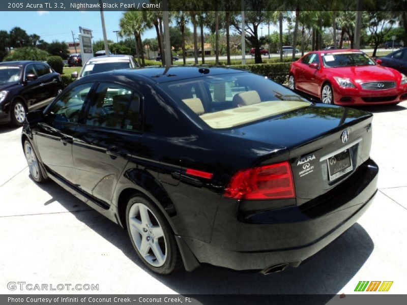 Nighthawk Black Pearl / Camel 2005 Acura TL 3.2