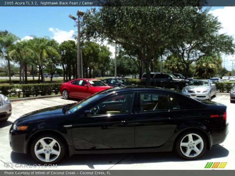 Nighthawk Black Pearl / Camel 2005 Acura TL 3.2