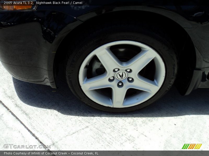 Nighthawk Black Pearl / Camel 2005 Acura TL 3.2