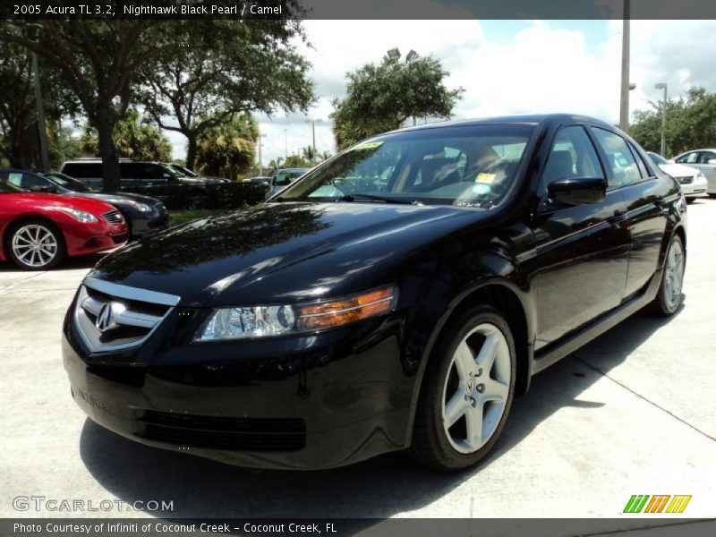 Nighthawk Black Pearl / Camel 2005 Acura TL 3.2