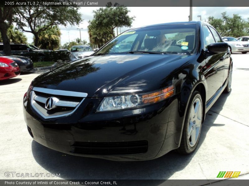 Nighthawk Black Pearl / Camel 2005 Acura TL 3.2