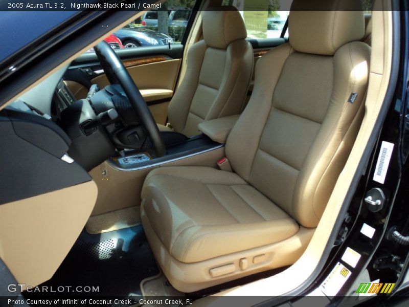 Nighthawk Black Pearl / Camel 2005 Acura TL 3.2