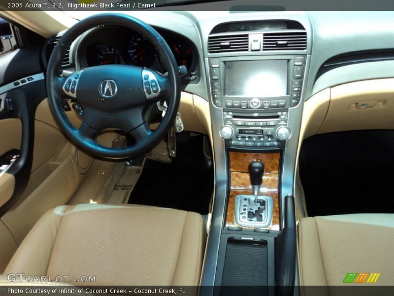 Nighthawk Black Pearl / Camel 2005 Acura TL 3.2