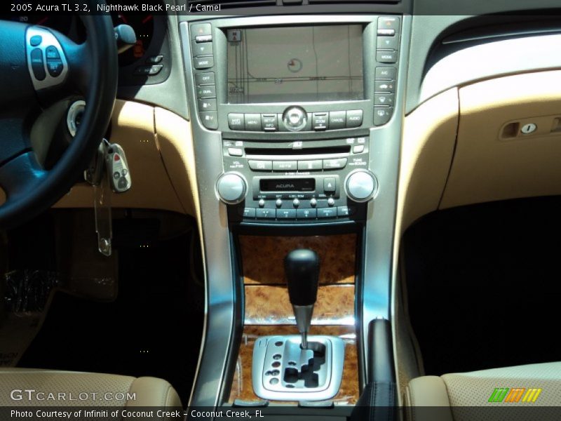 Nighthawk Black Pearl / Camel 2005 Acura TL 3.2