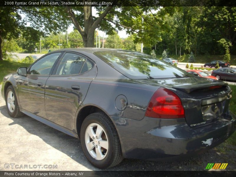 Shadow Gray Metallic / Ebony 2008 Pontiac Grand Prix Sedan