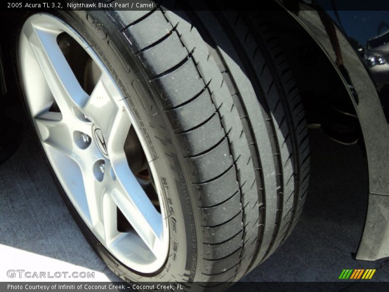 Nighthawk Black Pearl / Camel 2005 Acura TL 3.2