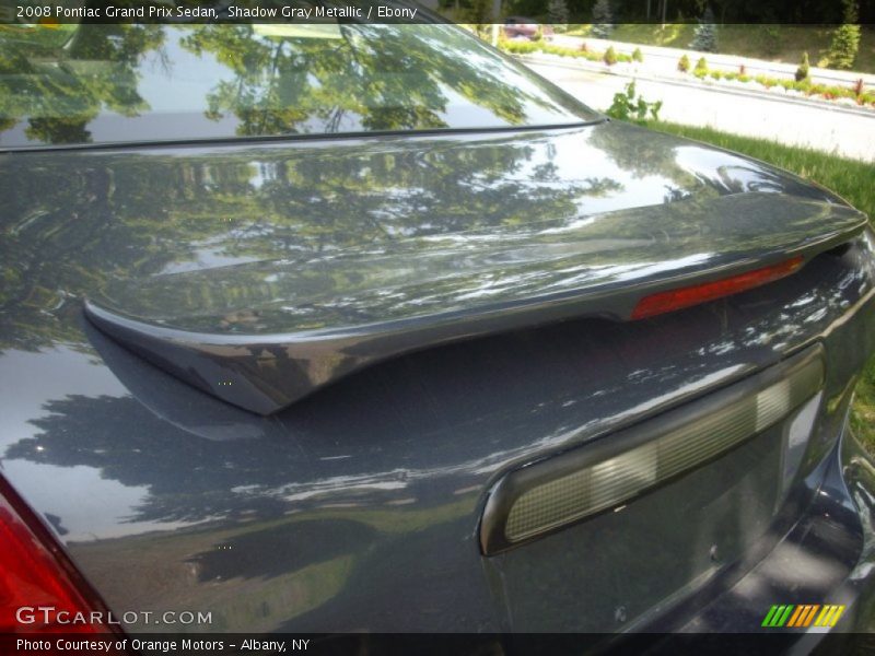 Shadow Gray Metallic / Ebony 2008 Pontiac Grand Prix Sedan