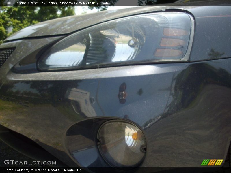 Shadow Gray Metallic / Ebony 2008 Pontiac Grand Prix Sedan