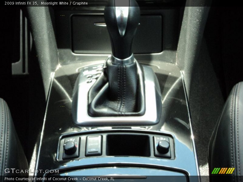 Moonlight White / Graphite 2009 Infiniti FX 35