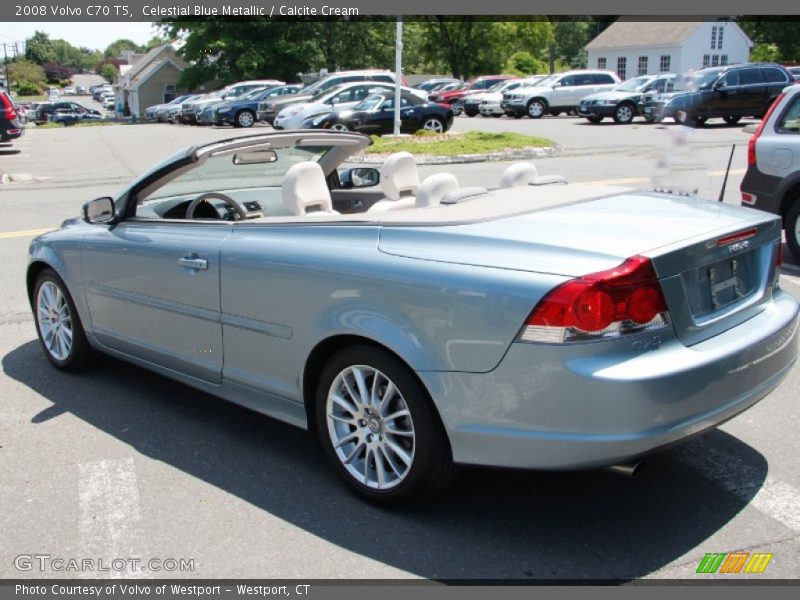 Celestial Blue Metallic / Calcite Cream 2008 Volvo C70 T5